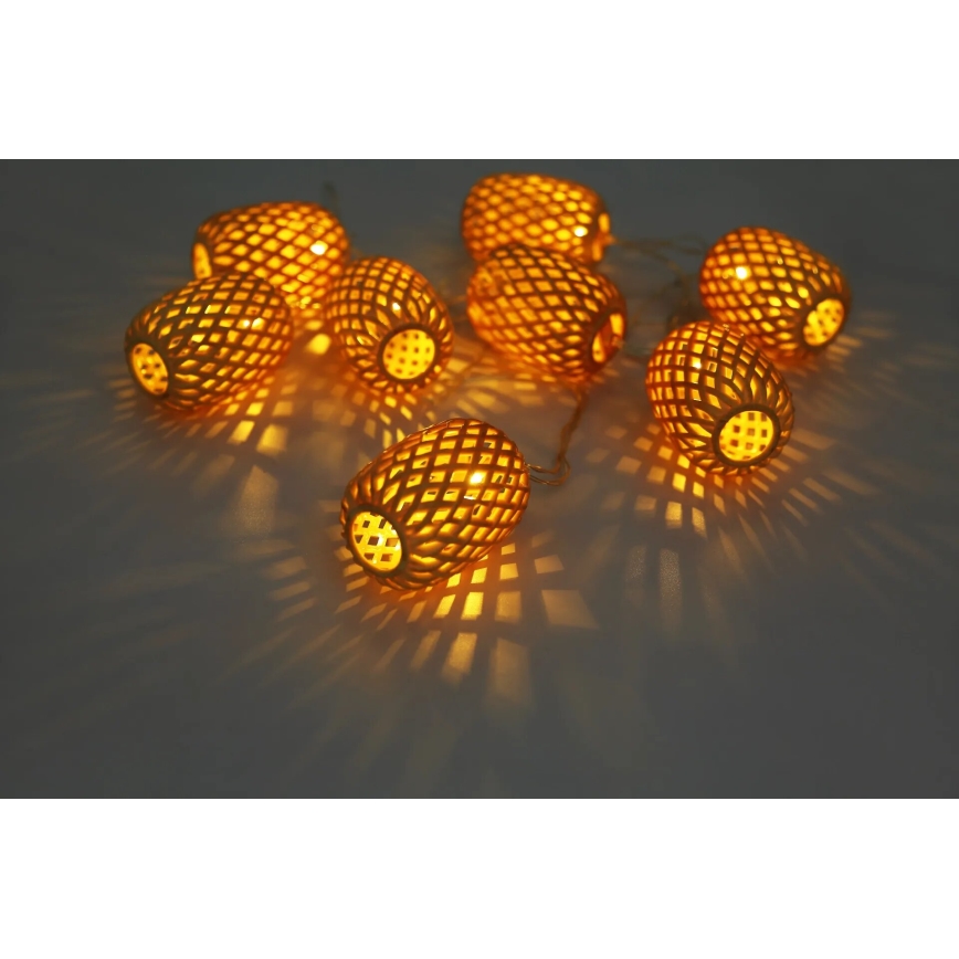 Globo - Șir de lumini solare LED LED/0,06W/3V 650 cm IP44 400 mAh