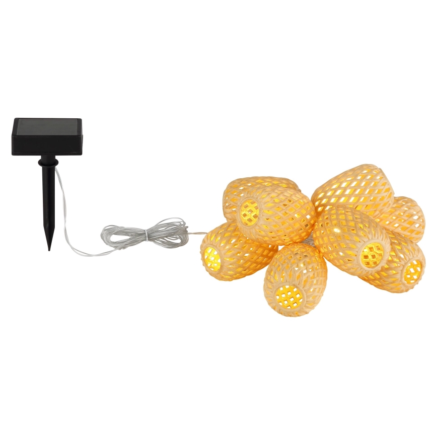 Globo - Șir de lumini solare LED LED/0,06W/3V 650 cm IP44 400 mAh