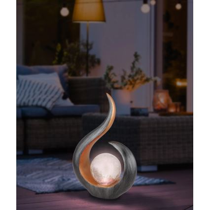 Globo - Lampă solară LED RGB, 3V, IP44, 300 mAh