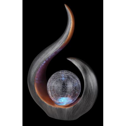 Globo - Lampă solară LED RGB, 3V, IP44, 300 mAh