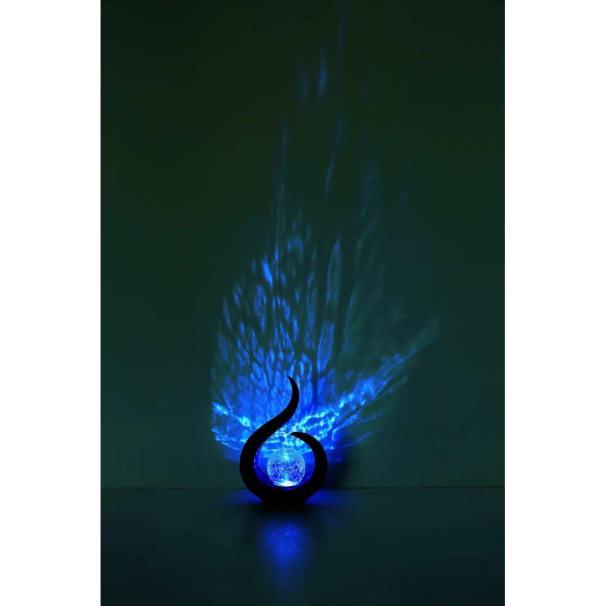 Globo - Lampă solară LED RGB, 3V, IP44, 300 mAh
