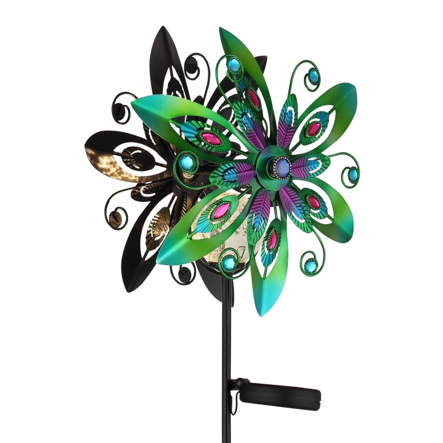 Globo - Decorațiune solară LED LED/0,02W/3V IP44 300 mAh