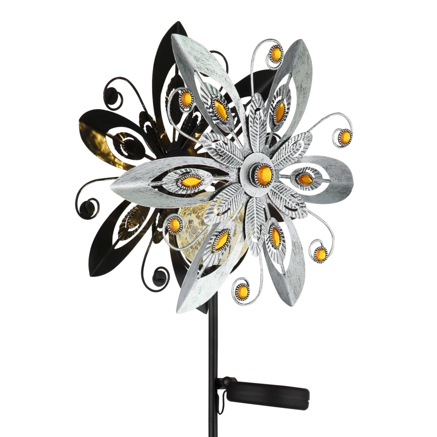 Globo - Decorațiune solară LED LED/0,02W/3V IP44 300 mAh