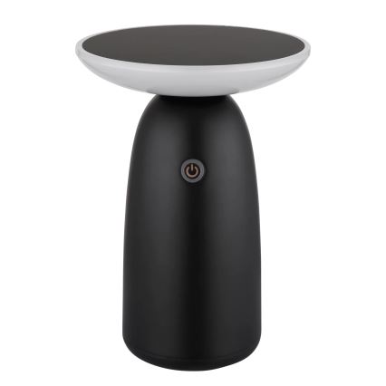 Globo - Lampă solară tactilă LED reglabilă, LED/10W/3,7V IP54 3600 mAh, neagră