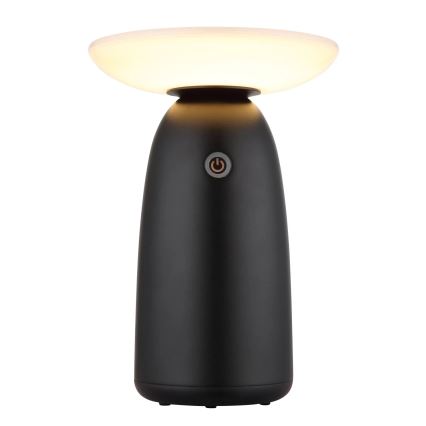 Globo - Lampă solară tactilă LED reglabilă, LED/10W/3,7V IP54 3600 mAh, neagră