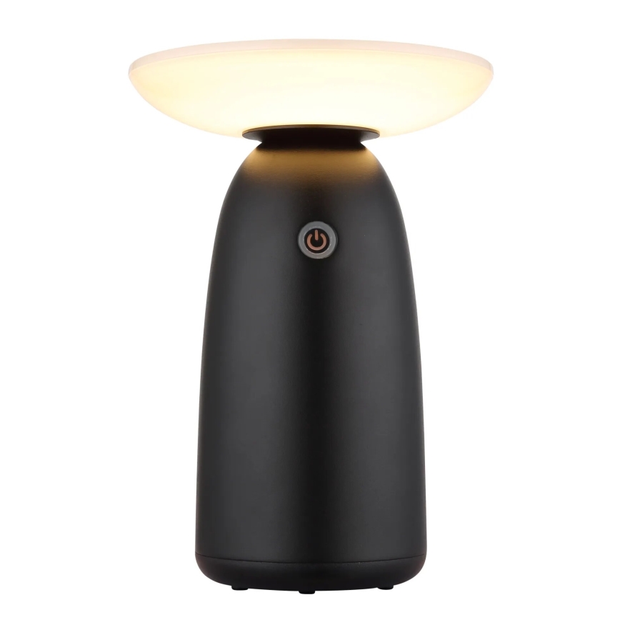 Globo - Lampă solară tactilă LED reglabilă, LED/10W/3,7V IP54 3600 mAh, neagră