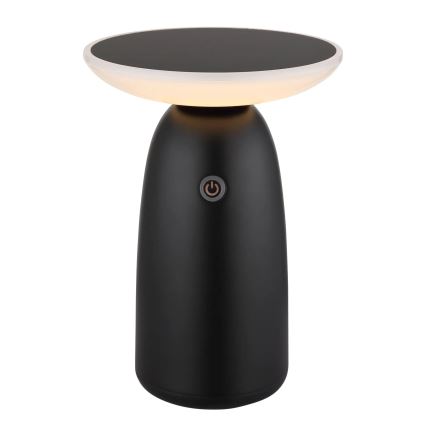 Globo - Lampă solară tactilă LED reglabilă, LED/10W/3,7V IP54 3600 mAh, neagră