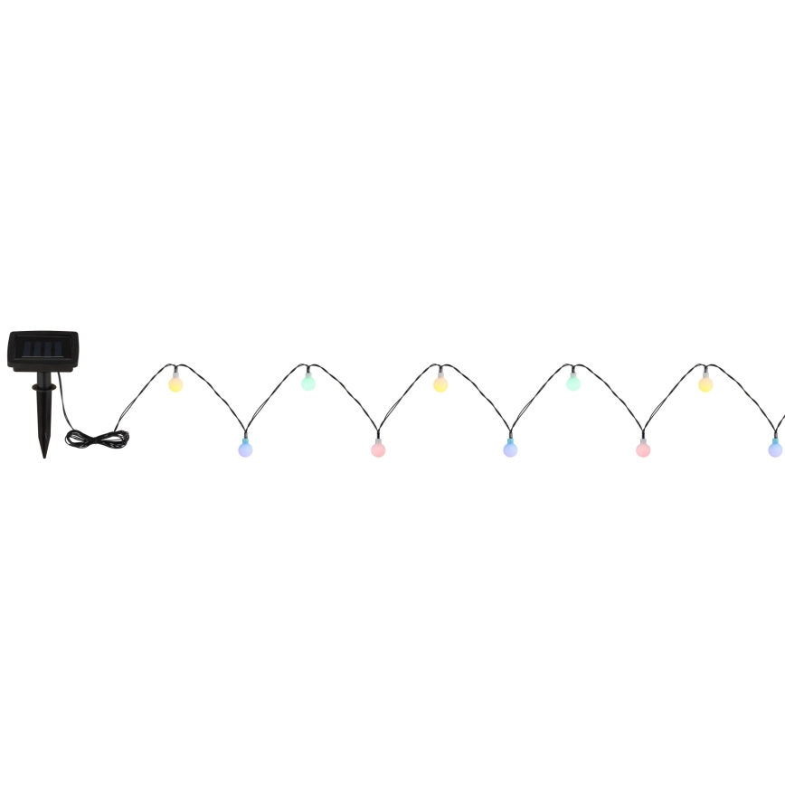 Globo - Ghirlandă solară cu LED 20xLED/1,2V IP44 300 mAh 5,8 m