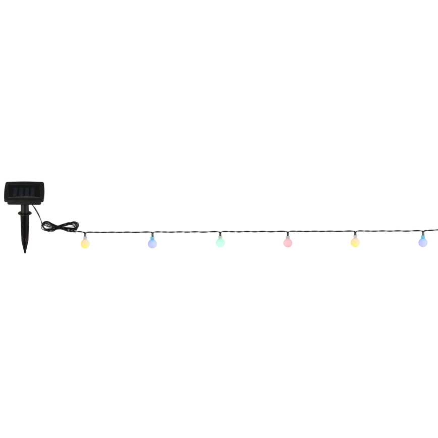 Globo - Ghirlandă solară cu LED 20xLED/1,2V IP44 300 mAh 5,8 m