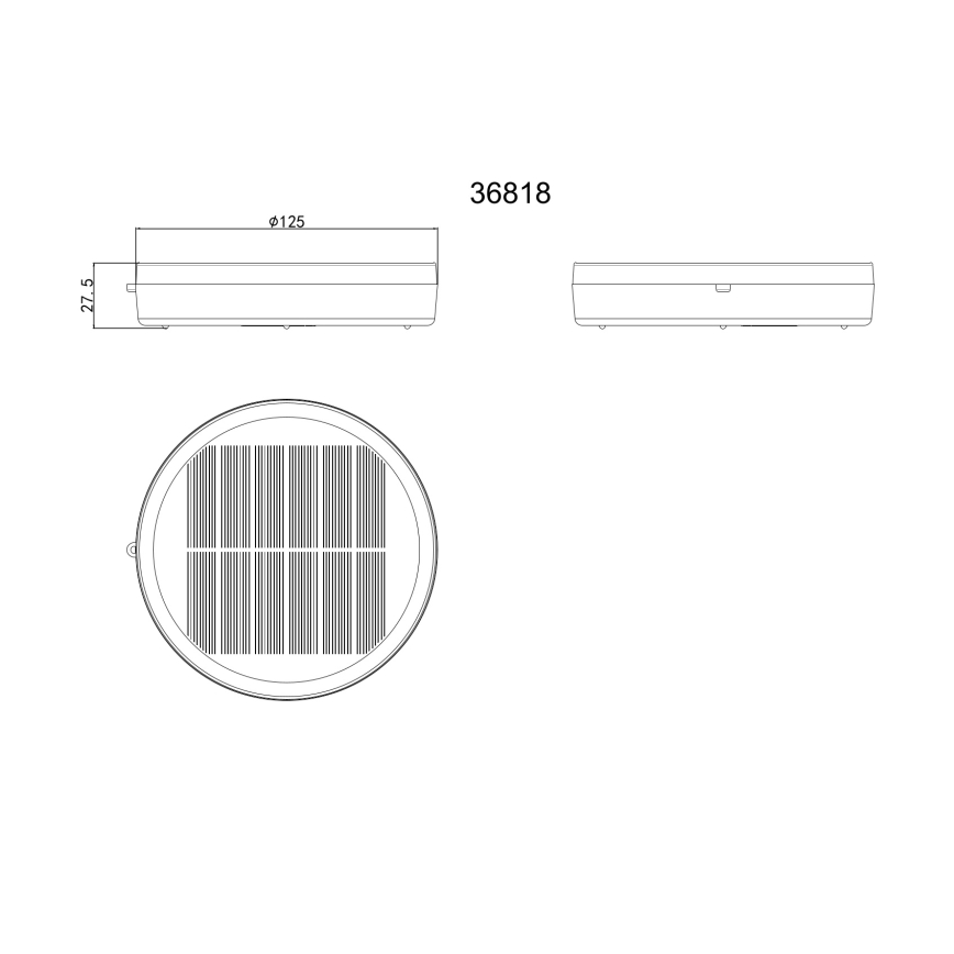 Globo - LED Lampă solară portabilă LED/3W/3,7V IP54 2200 mAh