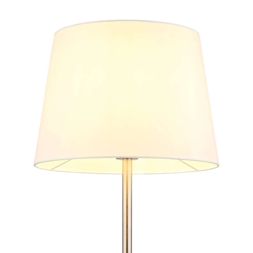 Globo - Lampă de podea 1xE27/40W/230V alb/crom mat