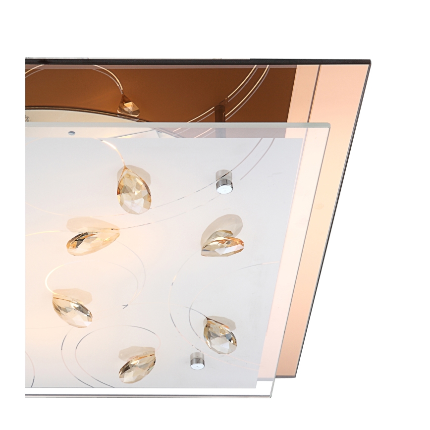 Globo - Plafonier cu 3 becuri E27/40W/230V