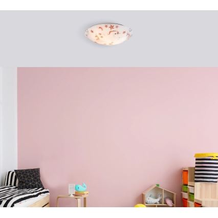Globo - Plafonieră 2xE27ILLUS/60W/230V, Ø 40 cm