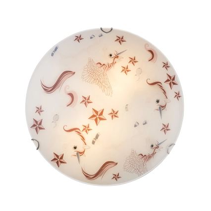 Globo - Plafonieră 2xE27ILLUS/60W/230V, Ø 40 cm
