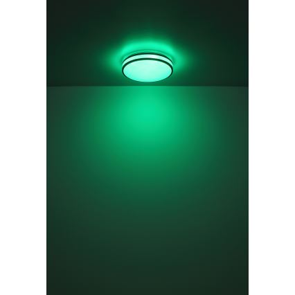 Globo - Plafonier LED RGBW reglabil, LED/18W/230V 2700-6000K + telecomandă