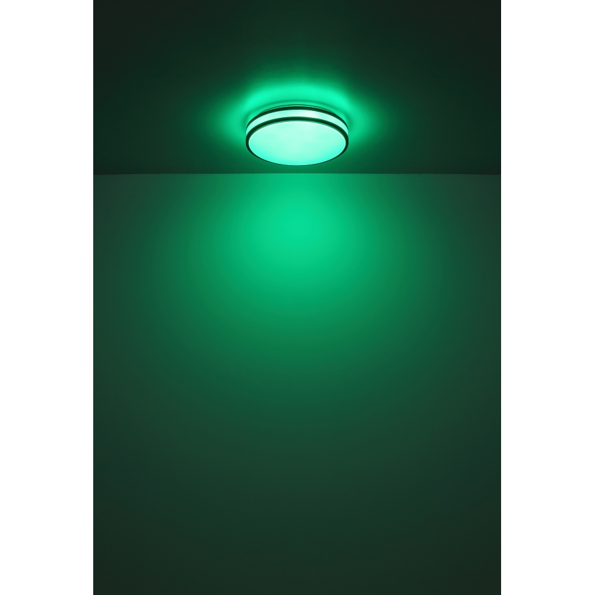 Globo - Plafonier LED RGBW reglabil, LED/18W/230V 2700-6000K + telecomandă