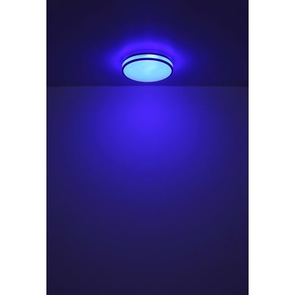 Globo - Plafonier LED RGBW reglabil, LED/18W/230V 2700-6000K + telecomandă