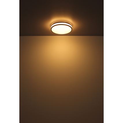 Globo - Plafonier LED RGBW reglabil, LED/18W/230V 2700-6000K + telecomandă