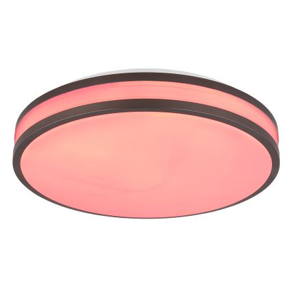 Globo - Plafonier LED RGBW reglabil, LED/18W/230V 2700-6000K + telecomandă