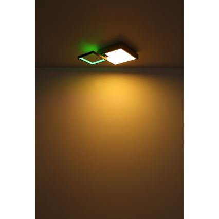 Globo - Lampă LED RGBW reglabilă LED/21W/230V + LED/3W 2700-6500K + telecomandă