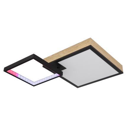 Globo - Lampă LED RGBW reglabilă LED/21W/230V + LED/3W 2700-6500K + telecomandă