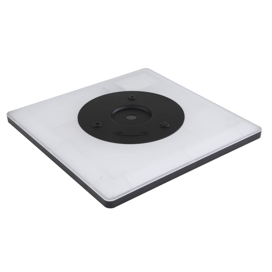 Globo - Plafonier LED reglabil pentru baie LED/24W/230V 42x42 cm IP44 negru