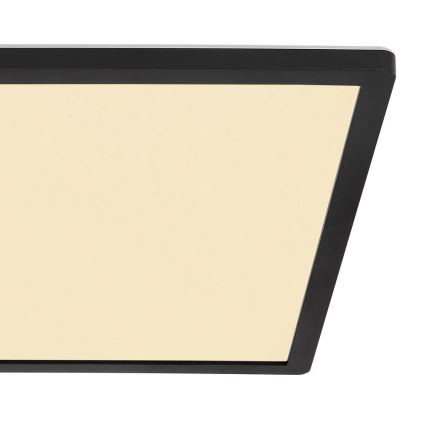 Globo - Plafonier LED reglabil pentru baie LED/24W/230V 42x42 cm IP44 negru