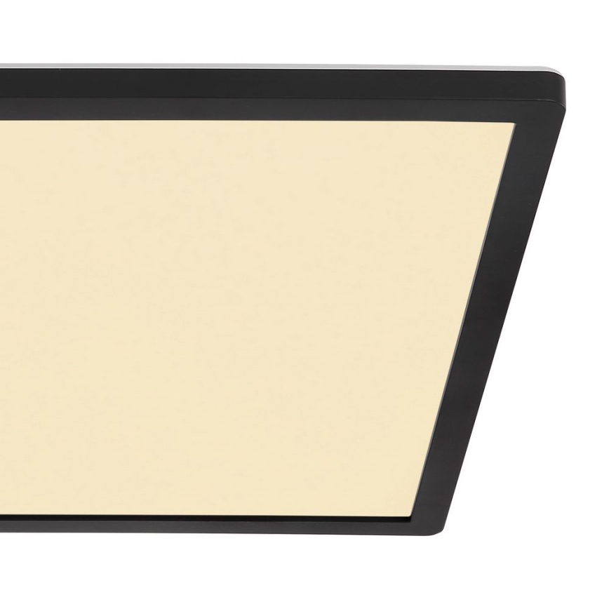 Globo - Plafonier LED reglabil pentru baie LED/24W/230V 42x42 cm IP44 negru