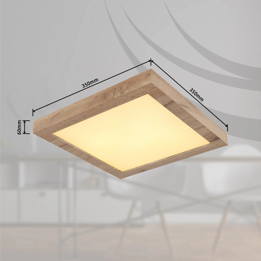 Globo - Plafonier LED 16W 230V maro