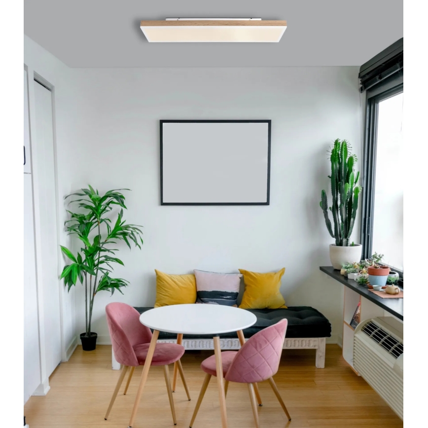 Globo - Lampă LED dimabilă de tavan LED/24W/230V 2700-6500K 20x80 cm + telecomandă