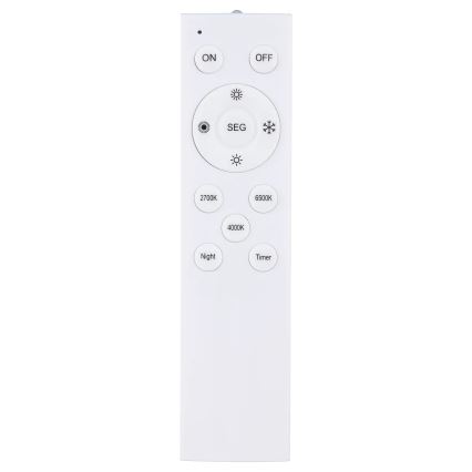 Globo - Lampă LED dimabilă de tavan LED/24W/230V 2700-6500K 20x80 cm + telecomandă