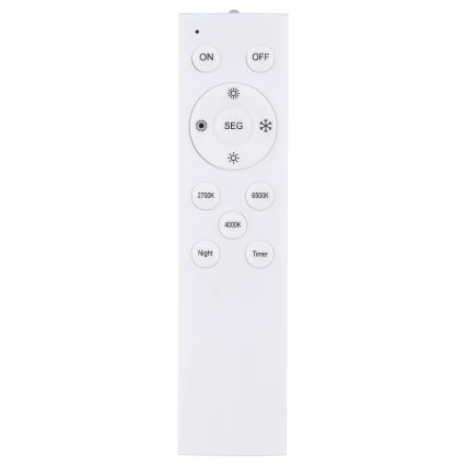 Globo - Plafonieră LED dimabilă 36W/230V 2700-6500K maro/alb + telecomandă