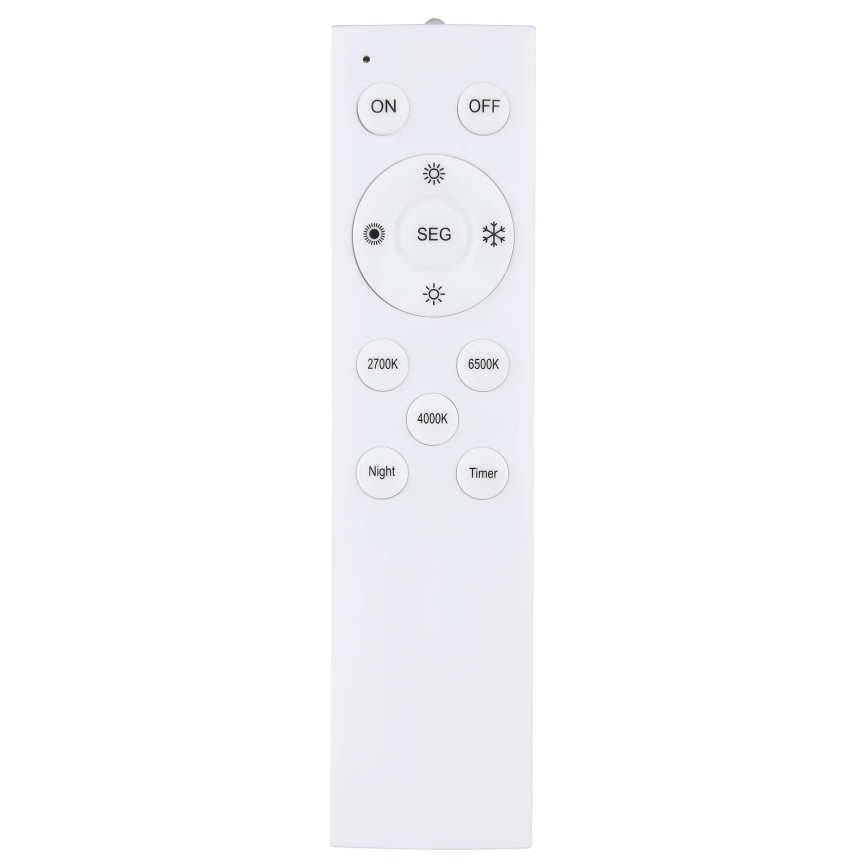 Globo - Plafonieră LED dimabilă 36W/230V 2700-6500K maro/alb + telecomandă