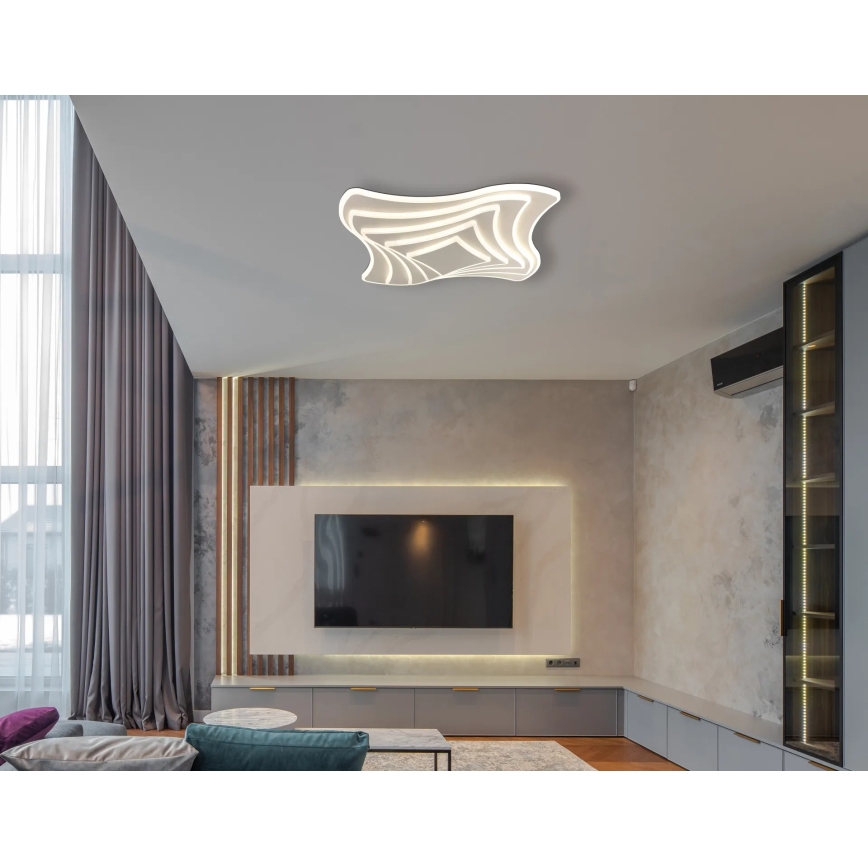 Globo - LED Lampă de tavan reglabilă LED/42W/230V 2700-6000K 45x45 cm + telecomandă