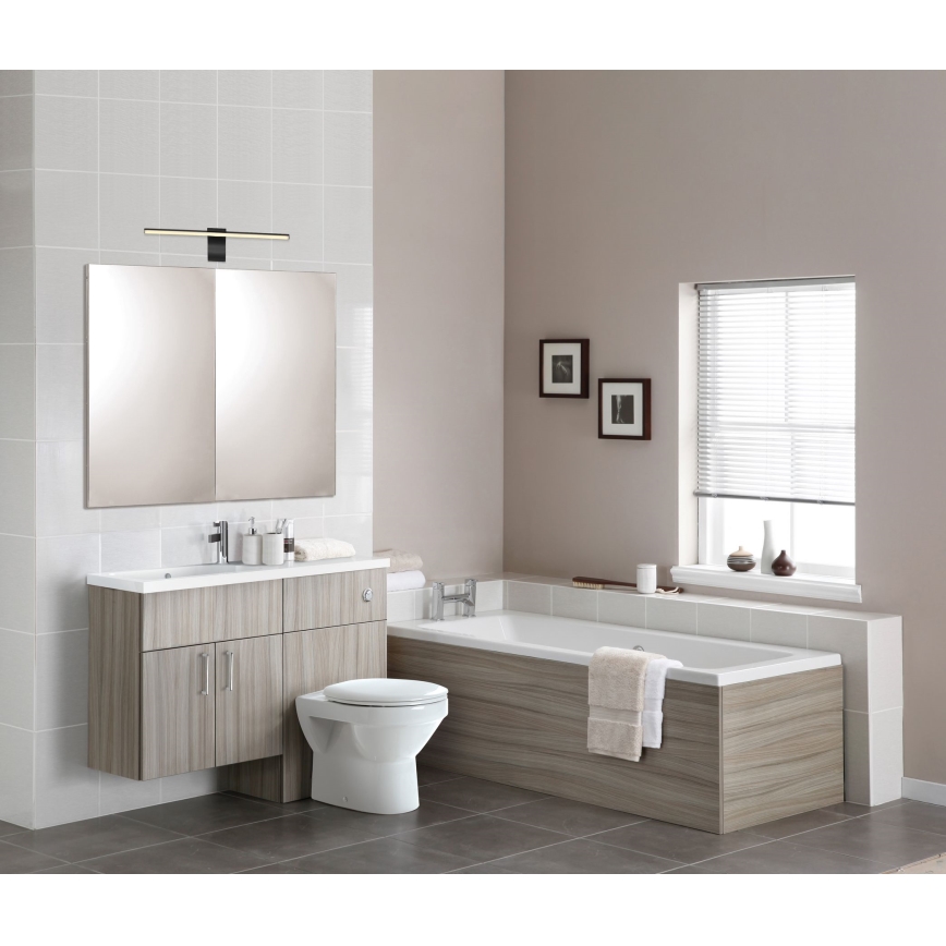 Globo - Iluminat LED pentru oglindă baie LED/10W/230V 60,8 cm IP44 negru