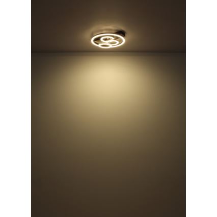 Globo - Plafonieră LED dimabilă, 40 W, 230 V, 2700-6500 K, Ø 35 x 33 cm, cu telecomandă