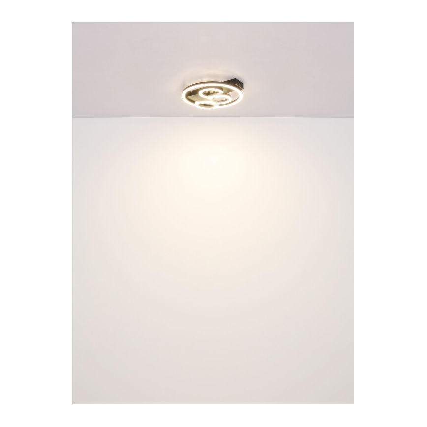 Globo - Plafonieră LED dimabilă, 40 W, 230 V, 2700-6500 K, Ø 35 x 33 cm, cu telecomandă