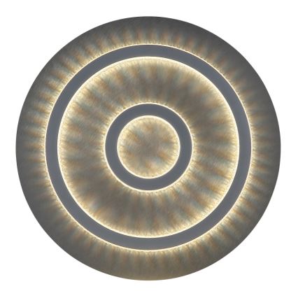 Globo - Plafonieră LED dimabilă 40W/230V 3000-6500K Ø 45 cm antracit + telecomandă