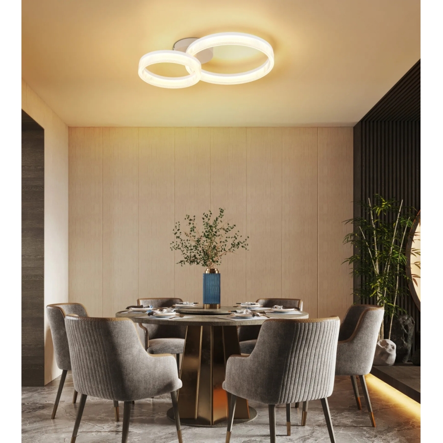 Globo - Lampă de tavan LED, 24W, 230V, 3000K, 33 x 50 cm