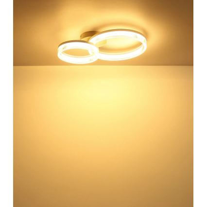 Globo - Lampă de tavan LED, 24W, 230V, 3000K, 33 x 50 cm