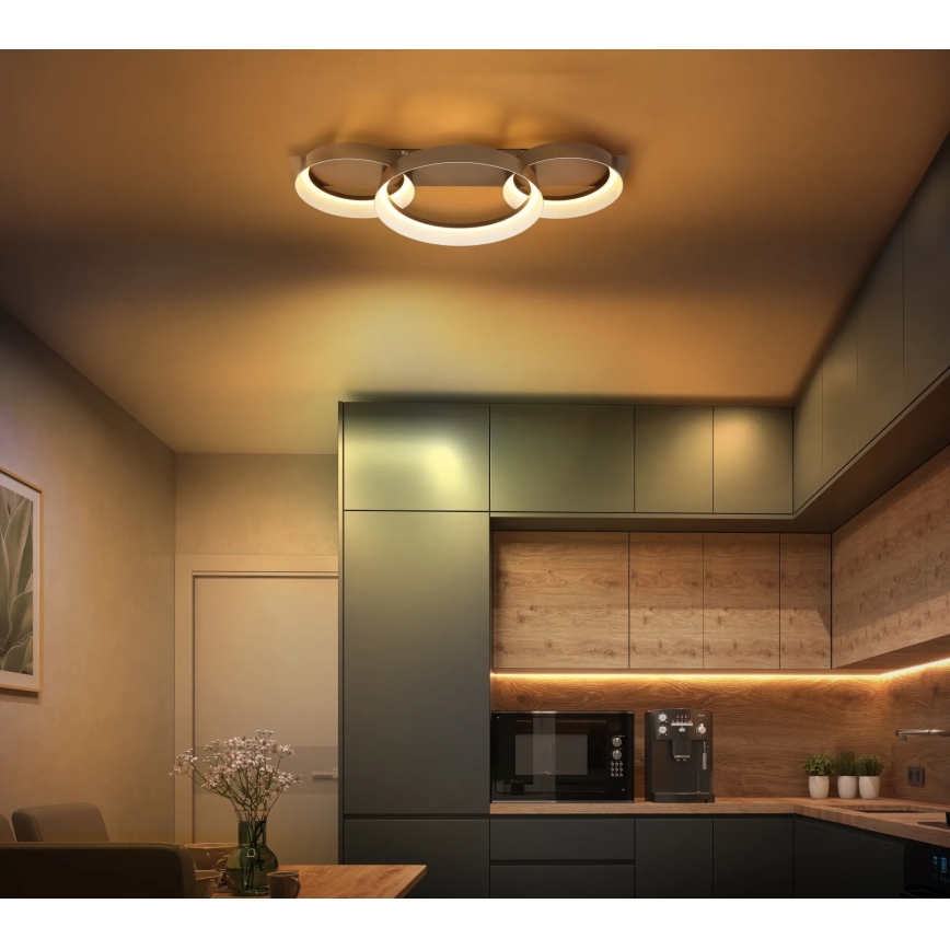 Globo - Plafonieră LED/40W/230V 3000K 70x35 cm