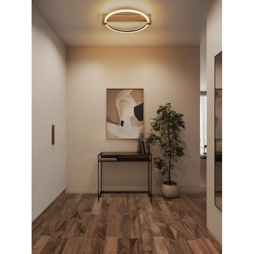 Globo - Plafonieră LED 15W/230V, 3000K, 41,4x38 cm, bej