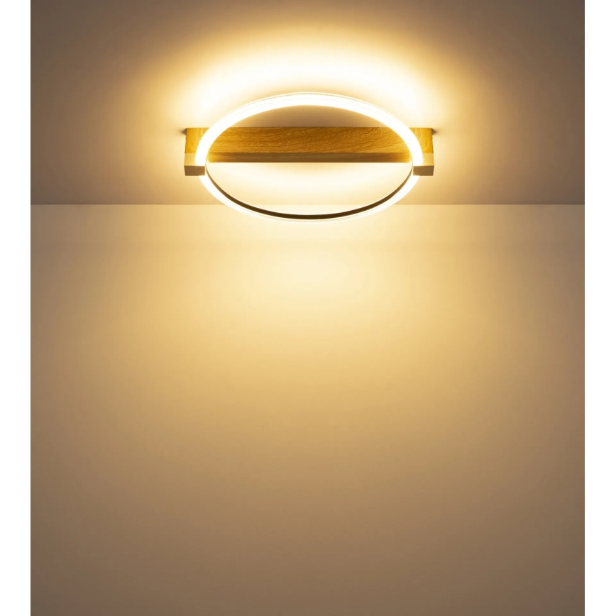 Globo - Plafonieră LED 15W/230V, 3000K, 41,4x38 cm, bej