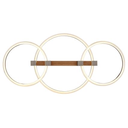 Globo - Plafonieră LED/40W/230V 3000K 76,1x38 cm maro