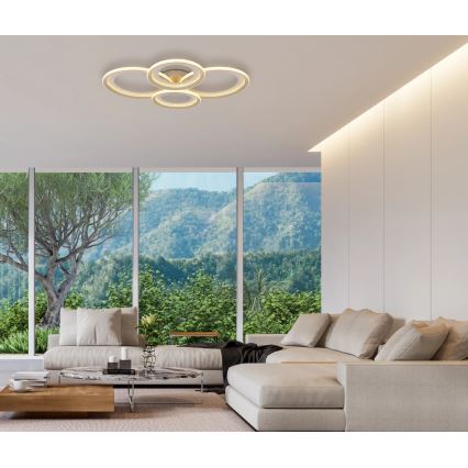 Globo - Plafonieră LED 50W/230V 3000K 64,5x85,5 cm
