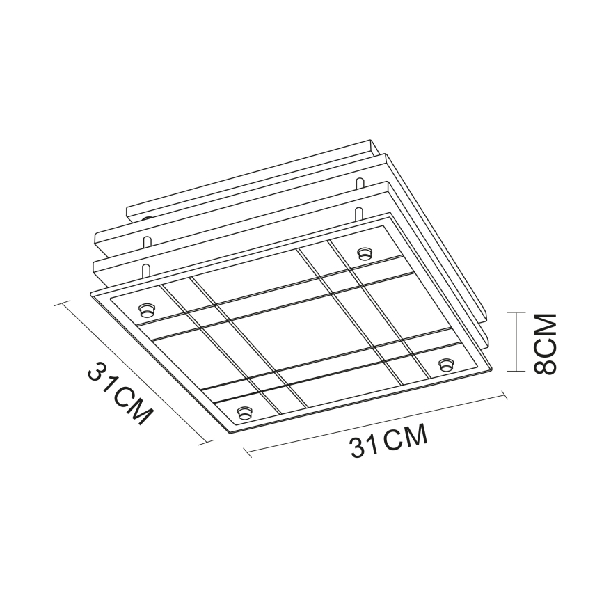Globo - Plastydip 2xE27/60W/230V