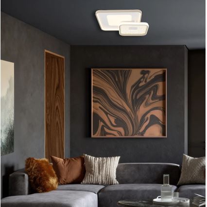 Globo - Plafonieră LED reglabilă LED/48W/230V 2700-6000K 50x50 cm + telecomandă