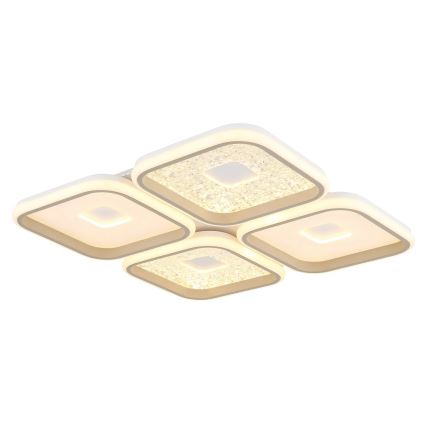 Globo - Plafonieră LED reglabilă LED/55W/230V 2700-6000K 54x54 cm + telecomandă