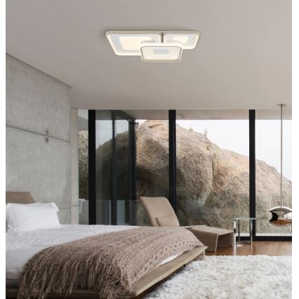 Globo - Plafonieră LED dimabilă LED/55W/230V 2700-6000K 65x45,5 cm + telecomandă
