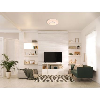 Globo - Lampă de tavan LED RGBW, reglabilă în intensitate, LED/18W/230V, 3000K, Ø 34 cm